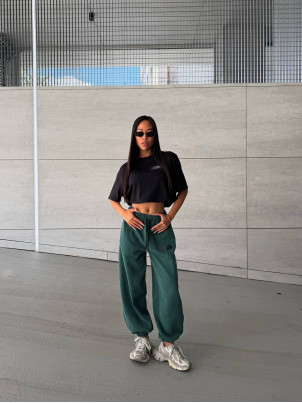 Штани Джогери Oversize смарагд