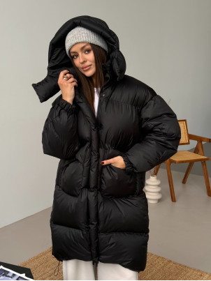 Пуховик Blanket Coat чорний