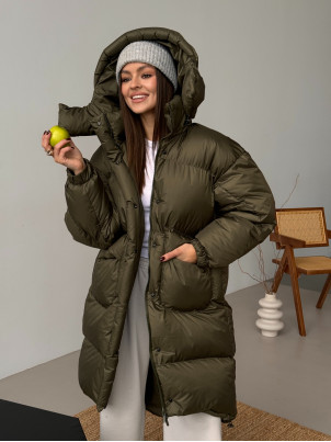 Пуховик Blanket Coat хакі